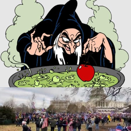 Злая колдунья из белоснежки