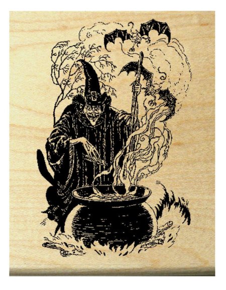 Ведьма у котла