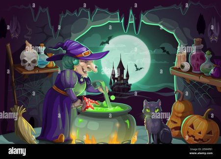 Ведьма зельеварение helloween