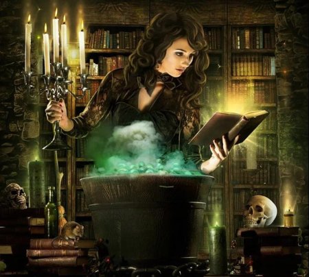 Ведьма зельеварение helloween