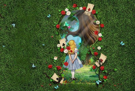 Алиса в стране чудес зазеркалье