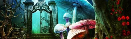 Сказочный фон алиса в стране чудес