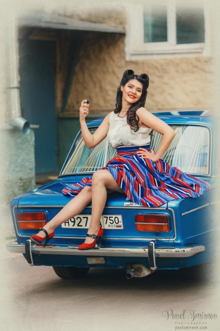 Фотосет в ретро стиле