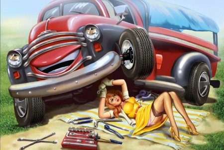 Картины барыкина пин ап