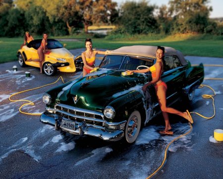 Автомойки с девушками