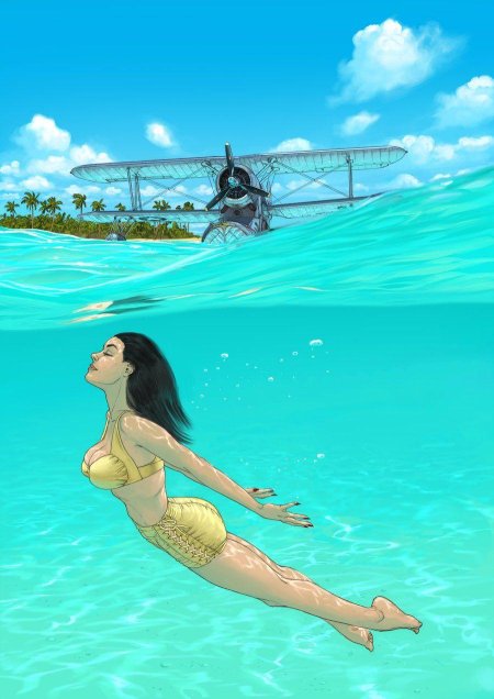 Девушки и самолеты в артах