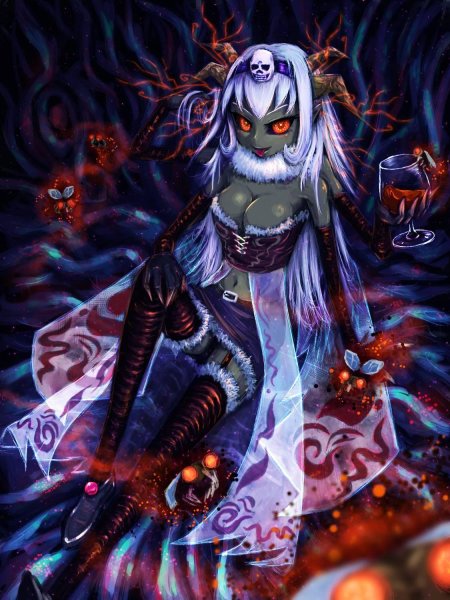 Девушка монстр