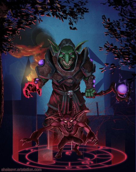 Нежить чернокнижник wow