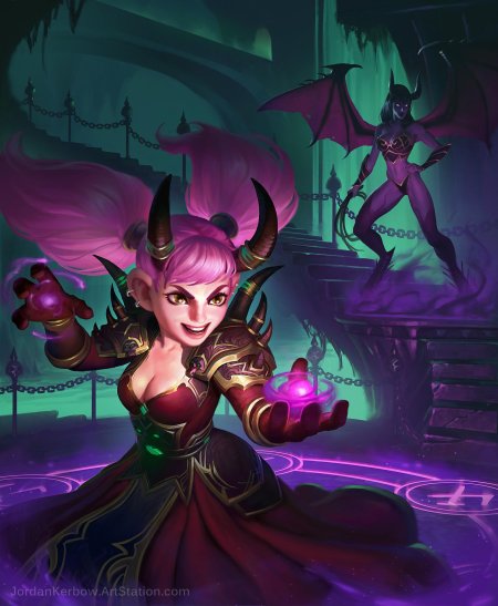 Гном чернокнижник wow