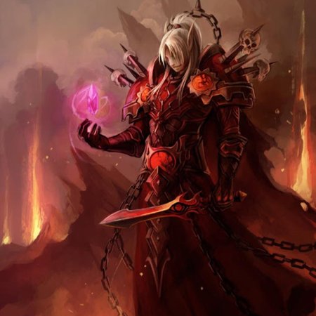 Эльф крови чернокнижник арт