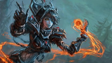 Маг варкрафт арт