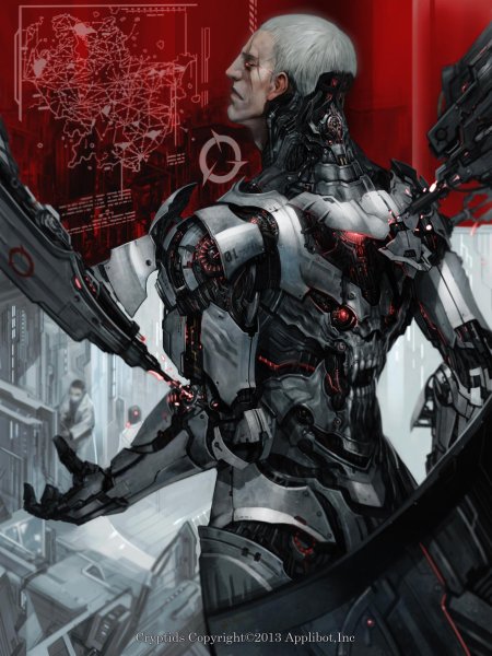 Киберпанк киборг