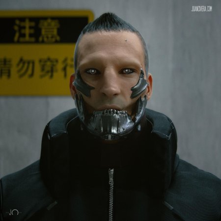 Киберпанк робот