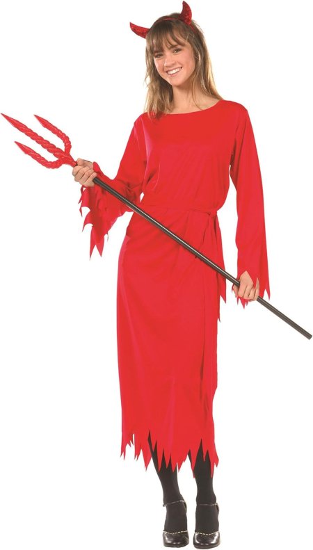 Костюм дьяволицы на хэллоуин для девушки