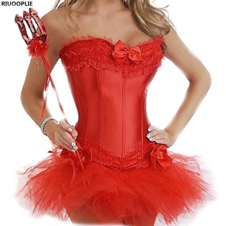 Корсет с пачкой для дьяволицы