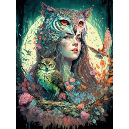 Портрет сова