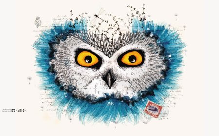 Сова рисунки