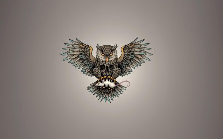 Сова минимализм