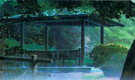 Макото синкай сад изящных слов