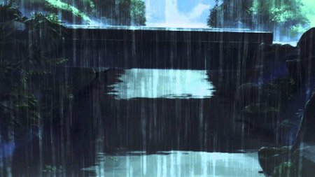 Дождь аниме