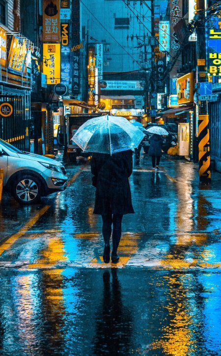 Дождливый город