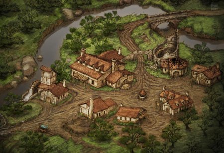 Днд локация деревня