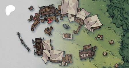 Лагерь днд карта