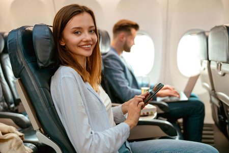 Пассажир самолета