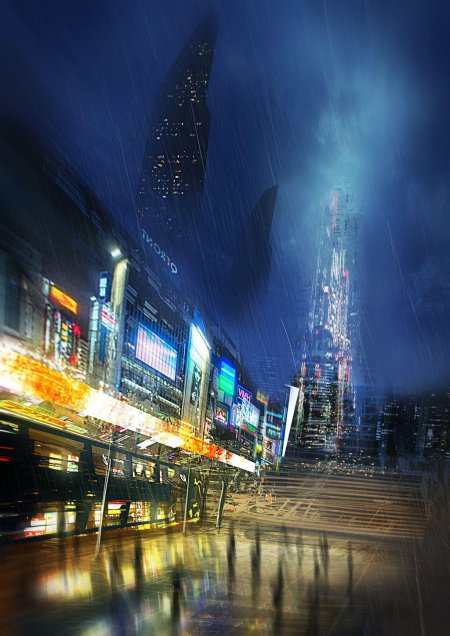 Город найт сити cyberpunk 2077