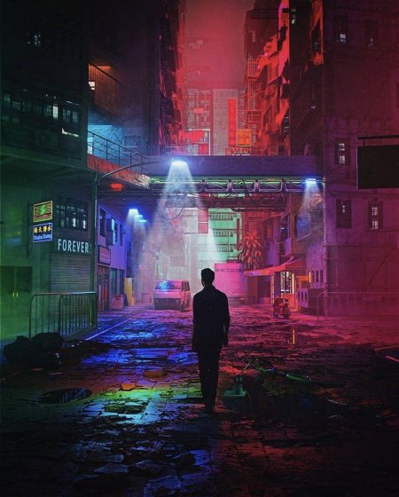 Бегущий по лезвию 2049 город