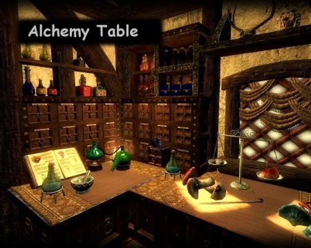 Алхимическая лаборатория скайрим