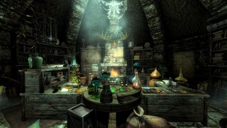 Алхимическая лаборатория скайрим