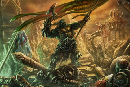 Орки битва арт днд