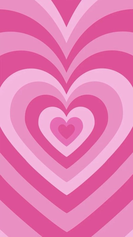 Розовый фон с сердечками