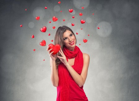 Влюбленная девушка