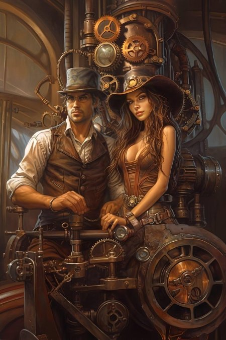 Викториан стимпанк фэнтези