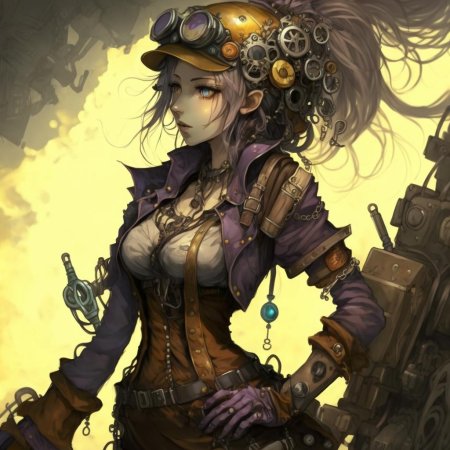 Стимпанк персонаж