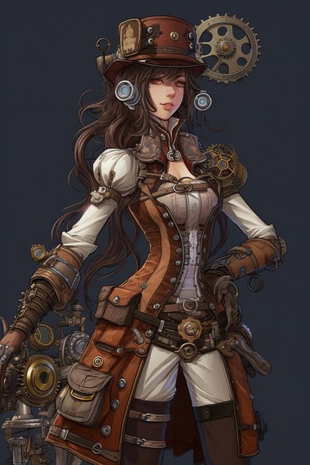 В стиле стимпанк