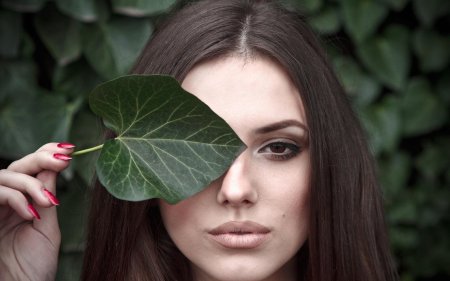 Лица девушек