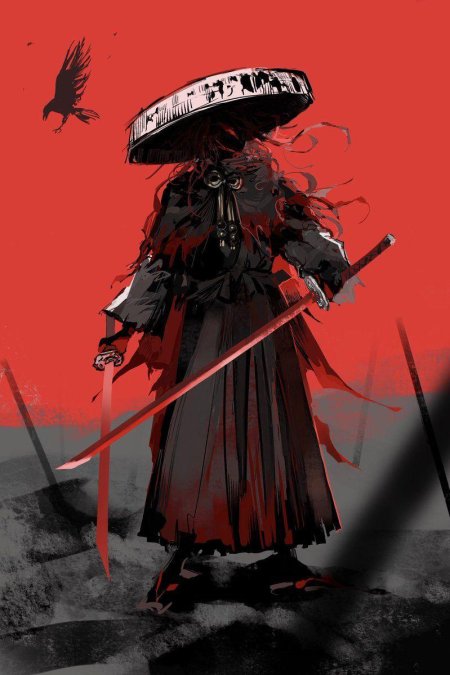 Аниме самурай ронин