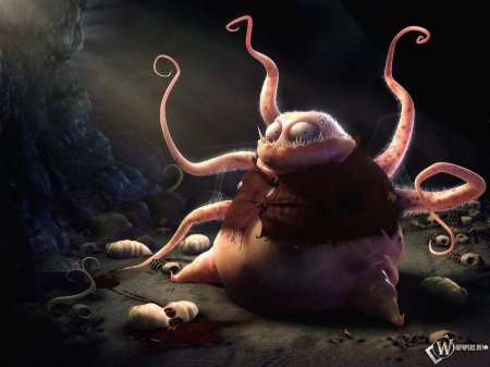 Чудовище с щупальцами
