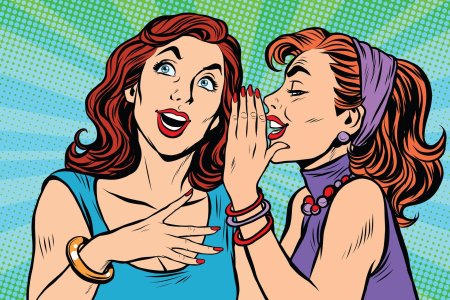 Девушки шепчутся