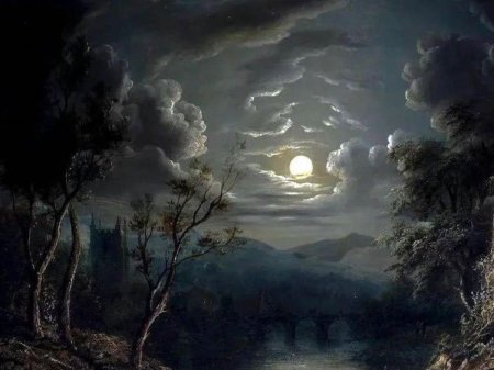 Лунная ночь картина