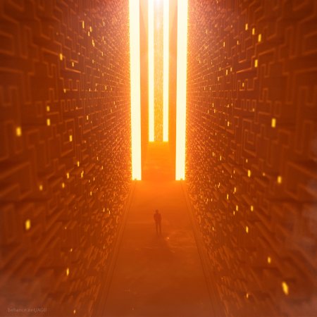 Неоновый коридор