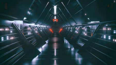 Космический корабль внутри