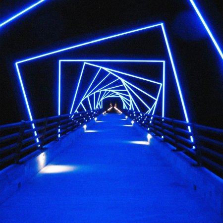 Мост high trestle trail