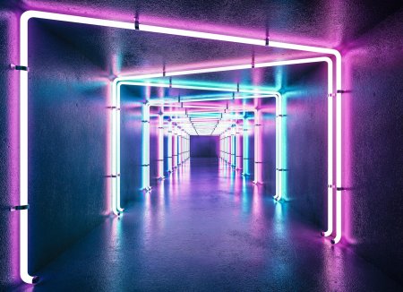 Неоновый коридор