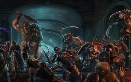 Битва днд арт