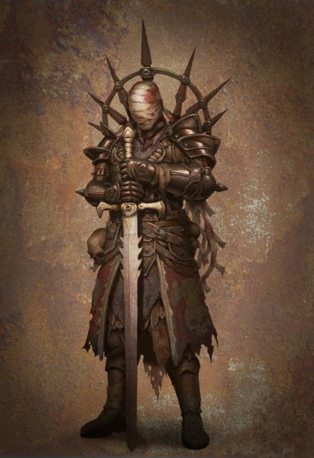 Рыцарь смерти темный паладин art