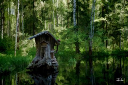 Домик лешего лобня